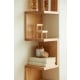 Solidwood Pittsburgh Corner Bookshelf