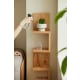 Solidwood Pittsburgh Corner Bookshelf