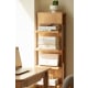 Solidwood Fuji 6-Tier Bookshelf