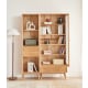 Solidwood Seattle Bookcase, 190cm