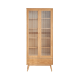 Solidwood Seattle Bookcase with Doors, 190cm