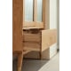 Solidwood Seattle Bookcase with Doors, 190cm