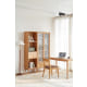 Solidwood Seattle Bookcase with Doors, 190cm