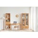 Solidwood Seattle Bookcase with Doors, 190cm