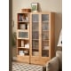 Solidwood Santa Rosa Bookcase with Doors, 185cm