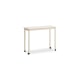 Solidwood Dolce Office Desk with Castors, Small