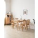 Solidwood Fuji Dining Table, 1.2m