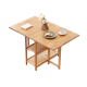 Solidwood Kano Foldable Dining Table with 2 Stools