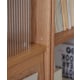 Solidwood Radiant Bookcase with Doors