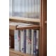 Solidwood Radiant Bookcase with Doors