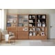 Solidwood Radiant Bookcase with Doors