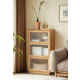 Solidwood Vitalis 3-Tier Storage Cabinet, 60x32x106cm