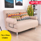 Urbana Flip-n-Sleep 1-Seater Sofa Bed, 100cm, Ivory