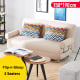 Urbana Flip-n-Sleep 2-Seater Sofa Bed, 150cm, Ivory