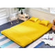 Urbana Japanese Futon Lounge Sofa Bed, Yellow, 120cm