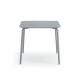 Wellmax Verano Outdoor Aluminium Square Dining Table Set with 2 Chairs, Grey