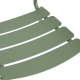 Wellmax Verano Outdoor Aluminium Square Dining Table Set with 4 Chairs, Green