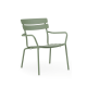 Wellmax Verano Balcony Aluminium Side Table and Chairs Set, Green