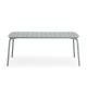 Wellmax Verano Outdoor Aluminium Rectangle Dining Table, Grey