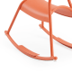 Wellmax Verano Outdoor Aluminium Rocking Horse, Terracotta