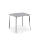 Wellmax Verano Outdoor Aluminium Square Dining Table, Grey