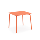 Wellmax Verano Outdoor Aluminium Square Dining Table, Terracotta