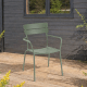 Wellmax Verano Outdoor Aluminium Dining Armchair, Set of 4, Green
