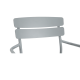 Wellmax Verano Outdoor Aluminium Dining Armchair, Set of 2, Grey