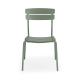 Wellmax Verano Outdoor Aluminium Dining Chair, Green