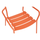 Wellmax Verano Outdoor Aluminium Dining Armchair, Set of 2, Terracotta