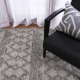 Wild Yarn Dream Wool and Cotton Rug, Steel, 240x330cm