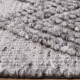 Wild Yarn Dream Wool and Cotton Rug, Steel, 240x330cm