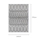 Wild Yarn Dream Wool and Cotton Rug, Steel, 240x330cm