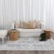 Wild Yarn Seasons Vintage Serengeti Rug, Cream Grey, 200x290cm