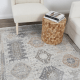 Wild Yarn Seasons Vintage Serengeti Rug, Cream Grey, 200x290cm