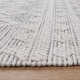 Wild Yarn Perla Wool Maze Rug, White and Black(No Fringe), 240x330cm