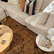 Wild Yarn Skye Cotton Blend Rug, Mustard, 200x290cm