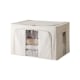 ZenLife Ridge Linen Storage Box, 66L, Foldable