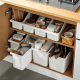 ZenLife Glen Kitchen Storage Box, Large, 19.2x40x23.2cm