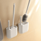 ZenLife Dale Wall Mounted Toilet Brush with Scrub Brush
