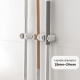 ZenLife Dale Mop Holder, Double, 17x3.8x4.5cm