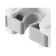 ZenLife Dale Mop Holder, Double, 17x3.8x4.5cm