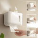 ZenLife Dale Multi-Functional Bathroom Wall Mounted Tissue Box, 18.7x12x18.8cm