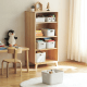 ZenLife Ridge Storage Basket with Handle, Medium, White, 22x28x14cm