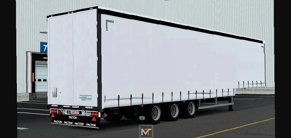МОД Jumbo Pacton 3Axles v5.0 ДЛЯ EURO TRUCK SIMULATOR 2
