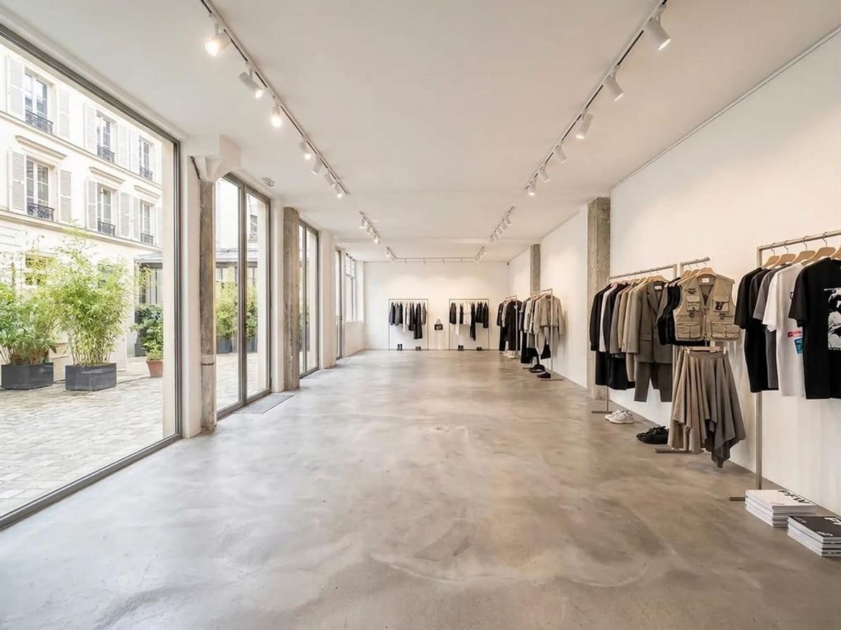 Permanent showroom rental in Paris or Milan fashion district