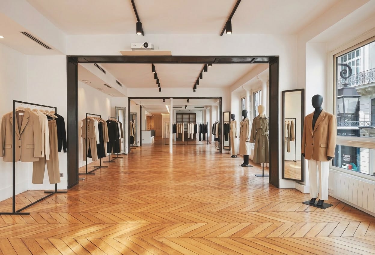 Prestige Haussmannian Showroom in Le Sentier
