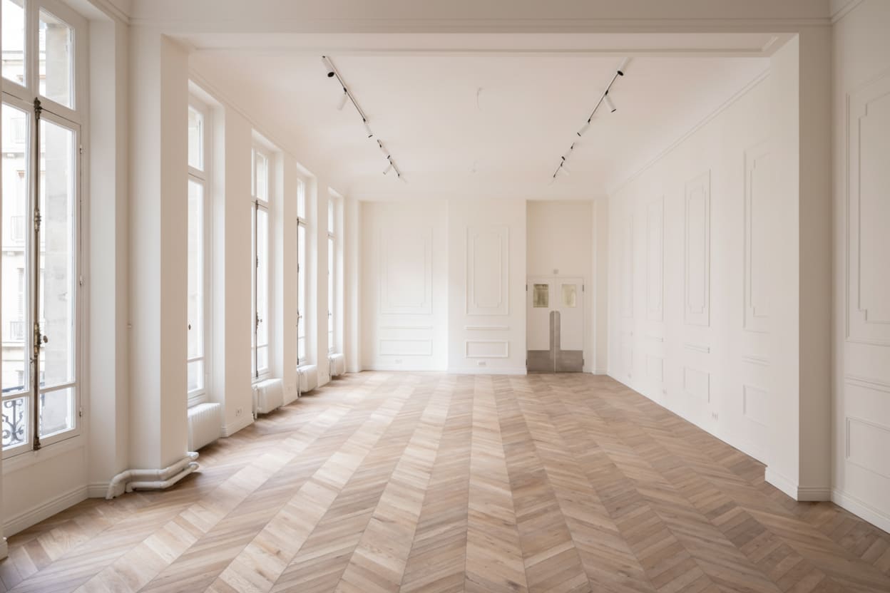 Appartement haussmannien avec vue sur les Tuileries