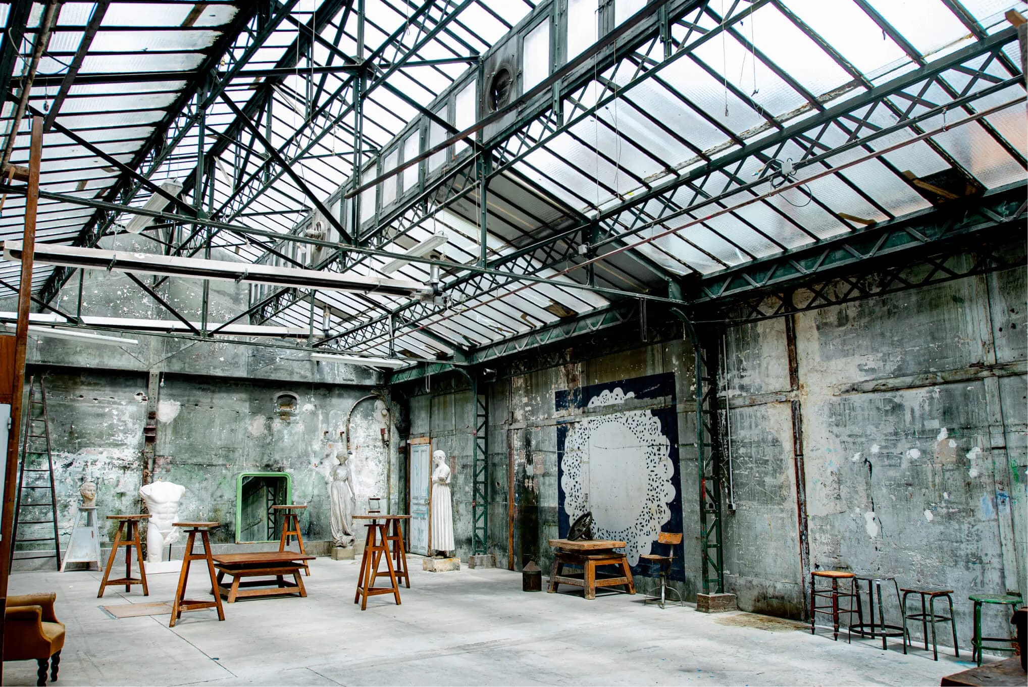 Historic Atelier Space in Bastille