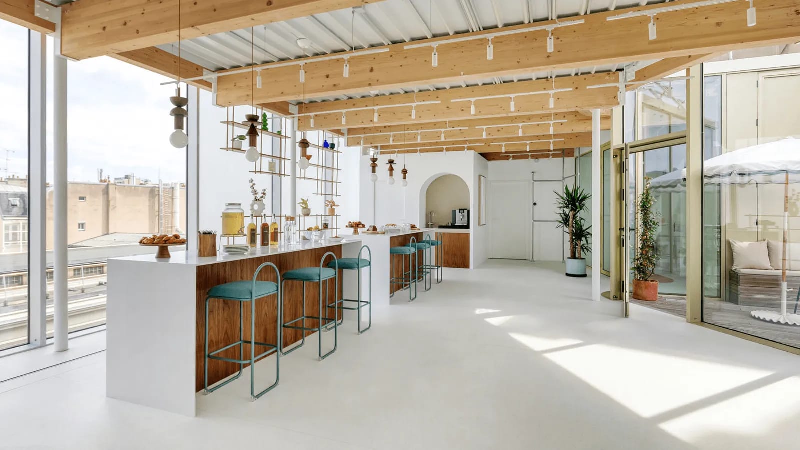Premium event venue interior for fashion brand launches and private events
